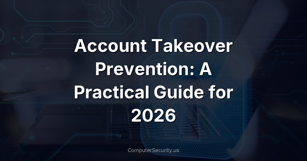Account Takeover Prevention: A Practical Guide for 2026