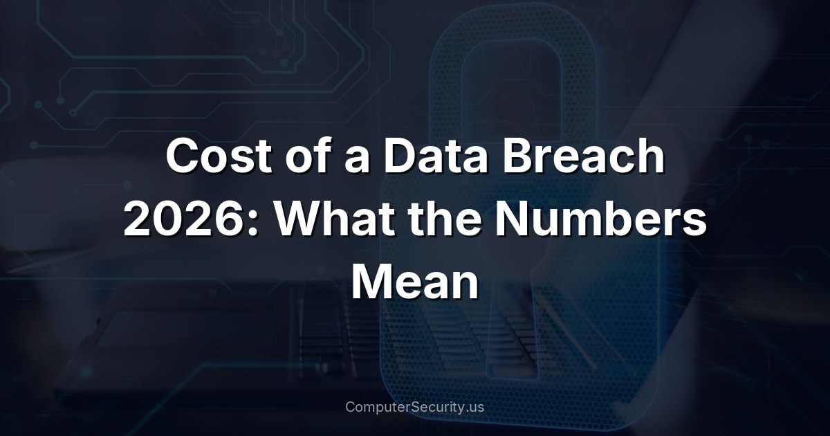 Cost of a Data Breach 2026: What the Numbers Mean