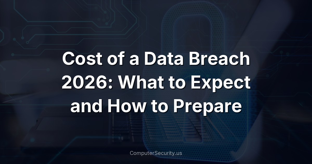 Cost of a Data Breach 2026: What to Expect and How to Prepare
