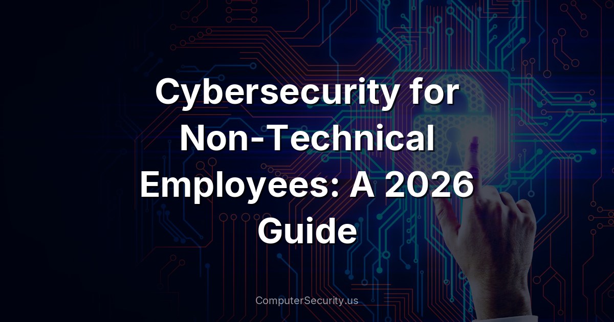 Cybersecurity for Non-Technical Employees: A 2026 Guide