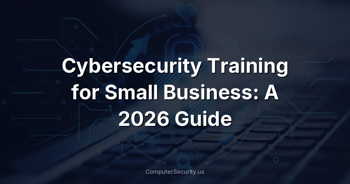 Cybersecurity Training for Small Business: A 2026 Guide