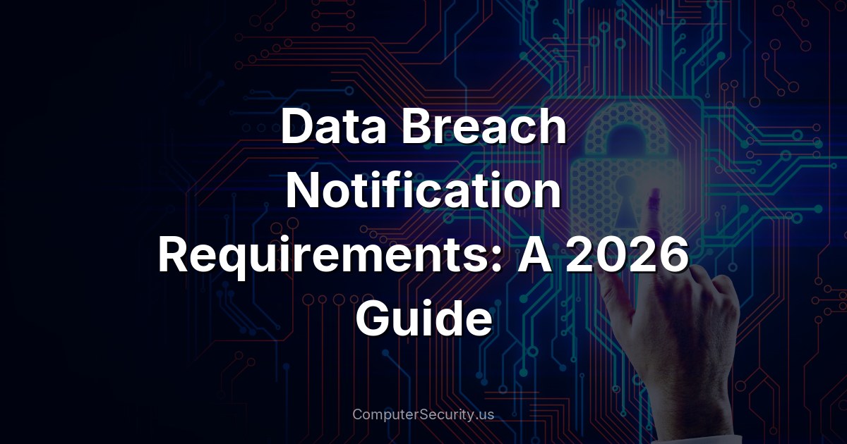 Data Breach Notification Requirements: A 2026 Guide