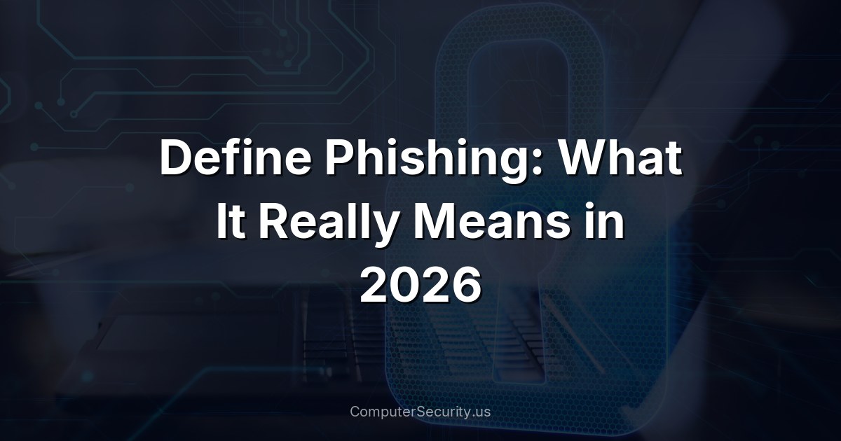 Define Phishing: What It Really Means in 2026