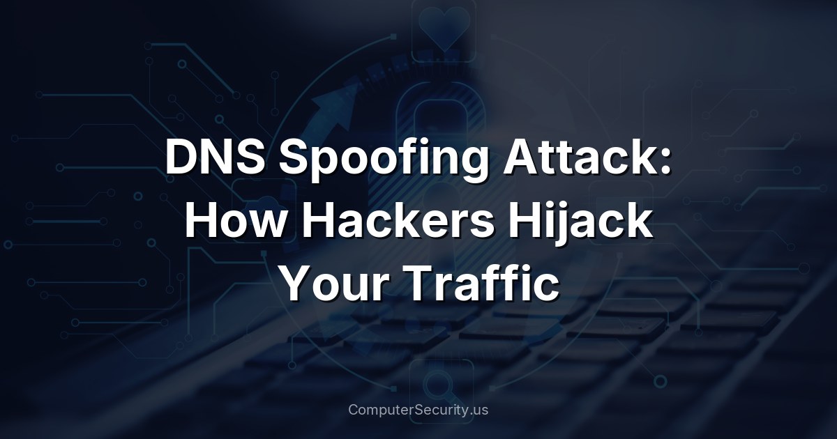 DNS Spoofing Attack: How Hackers Hijack Your Traffic