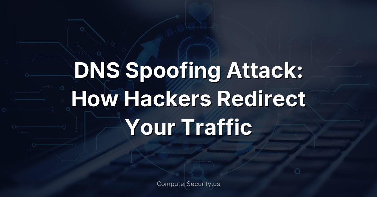 DNS Spoofing Attack: How Hackers Redirect Your Traffic