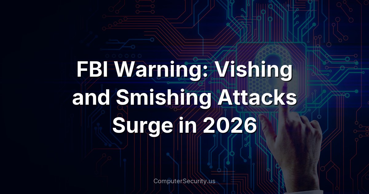 FBI Warning: Vishing and Smishing Attacks Surge in 2026