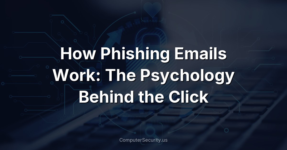 How Phishing Emails Work: The Psychology Behind the Click