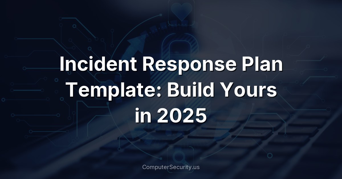 Incident Response Plan Template: Build Yours in 2025
