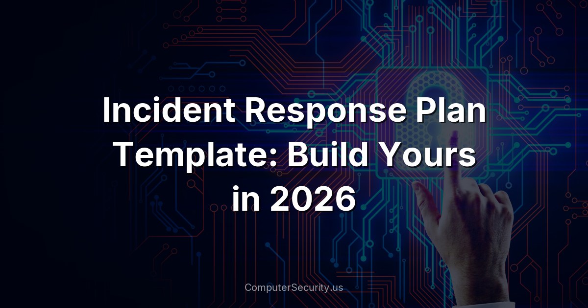 Incident Response Plan Template: Build Yours in 2026
