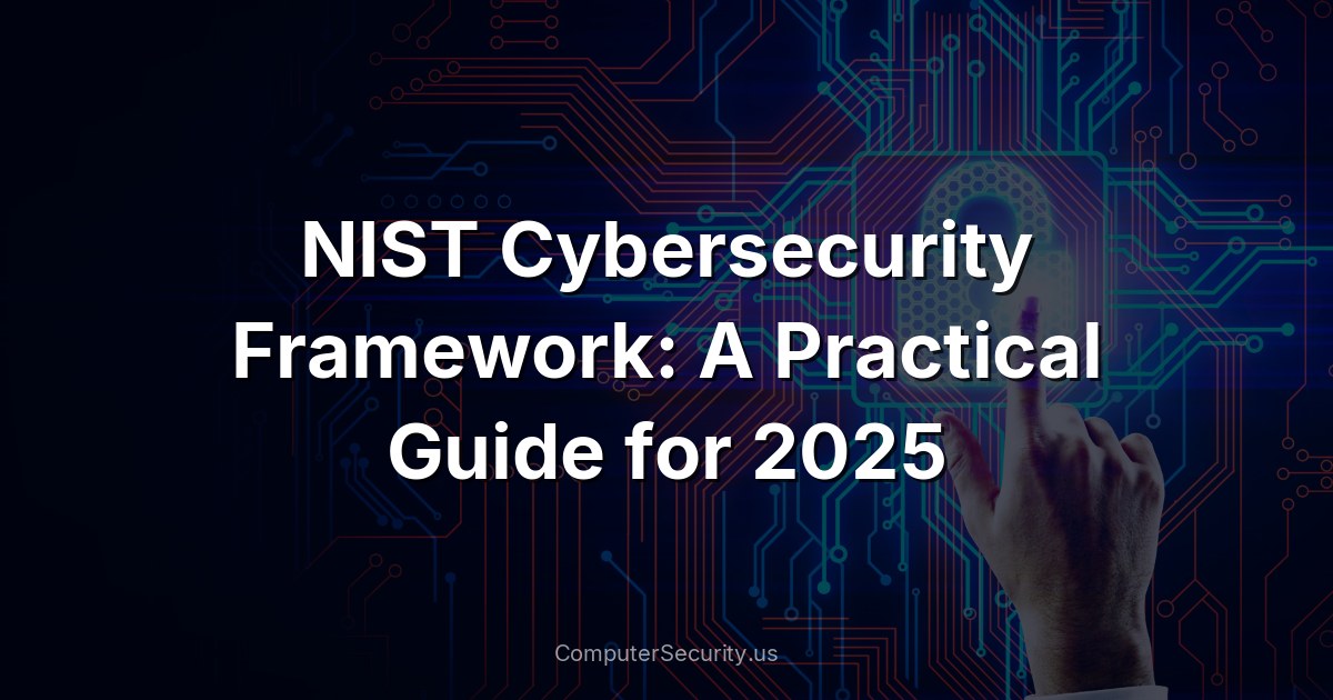 NIST Cybersecurity Framework: A Practical Guide for 2025