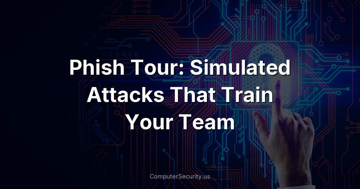 Phish Tour: Simulated Attacks That Train Your Team