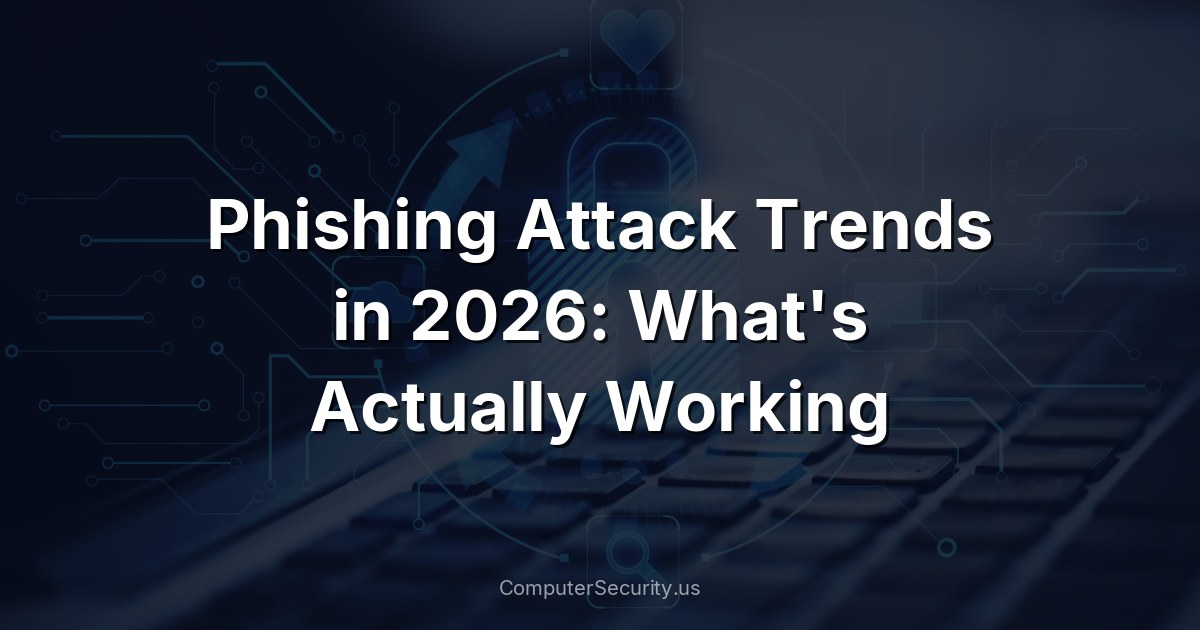 Phishing Attack Trends in 2026: What's Actually Working