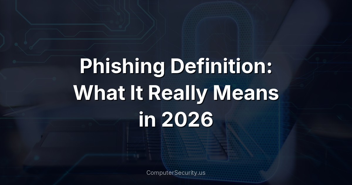 Phishing Definition: What It Really Means in 2026