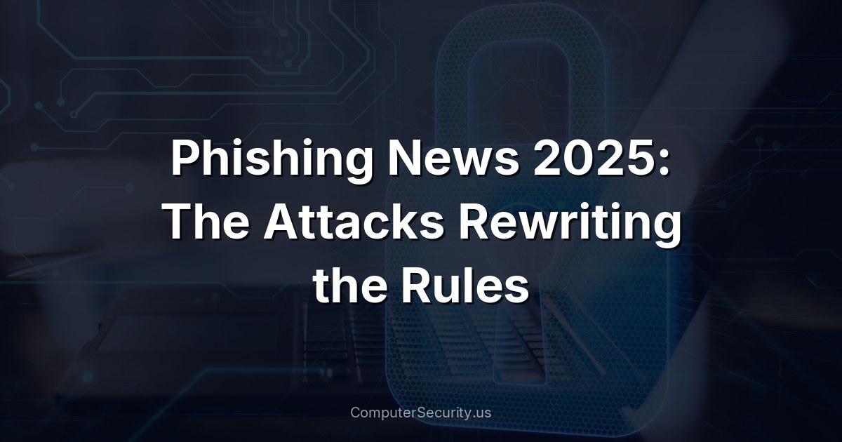 Phishing News 2025: The Attacks Rewriting the Rules