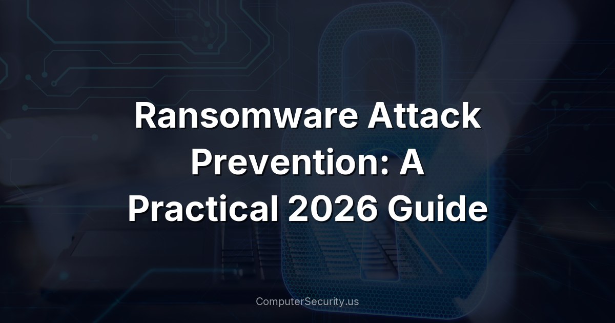 Ransomware Attack Prevention: A Practical 2026 Guide