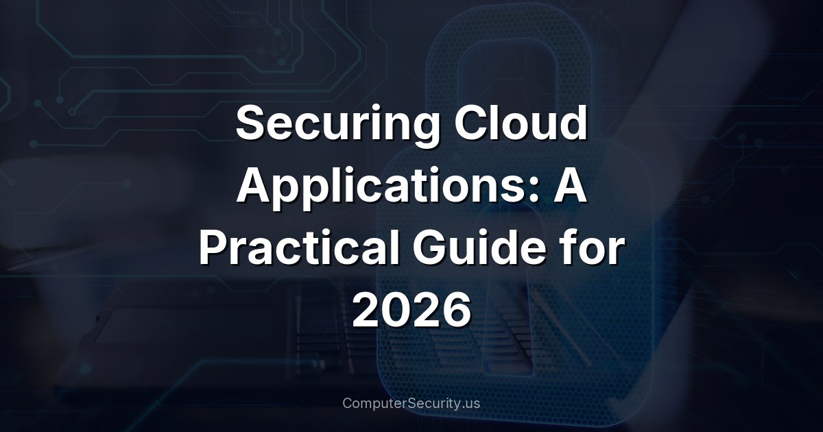Securing Cloud Applications: A Practical Guide for 2026