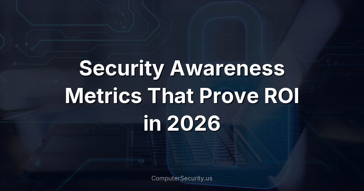 Security Awareness Metrics That Prove ROI in 2026