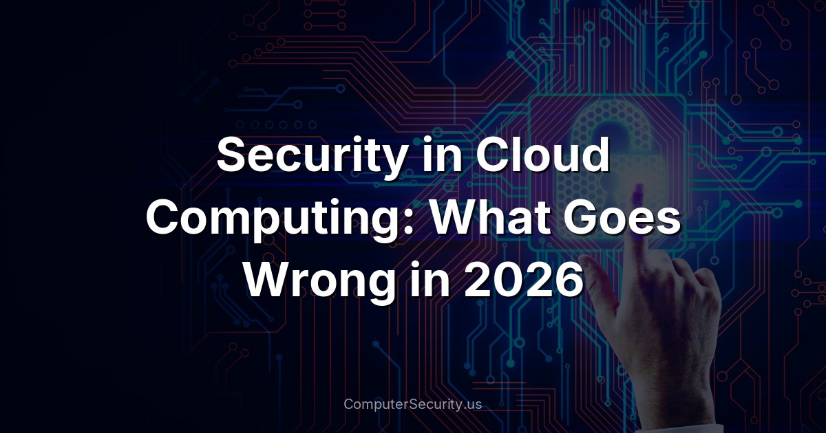 Security in Cloud Computing: What Goes Wrong in 2026