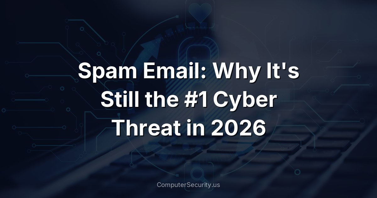 Spam Email: Why It's Still the #1 Cyber Threat in 2026