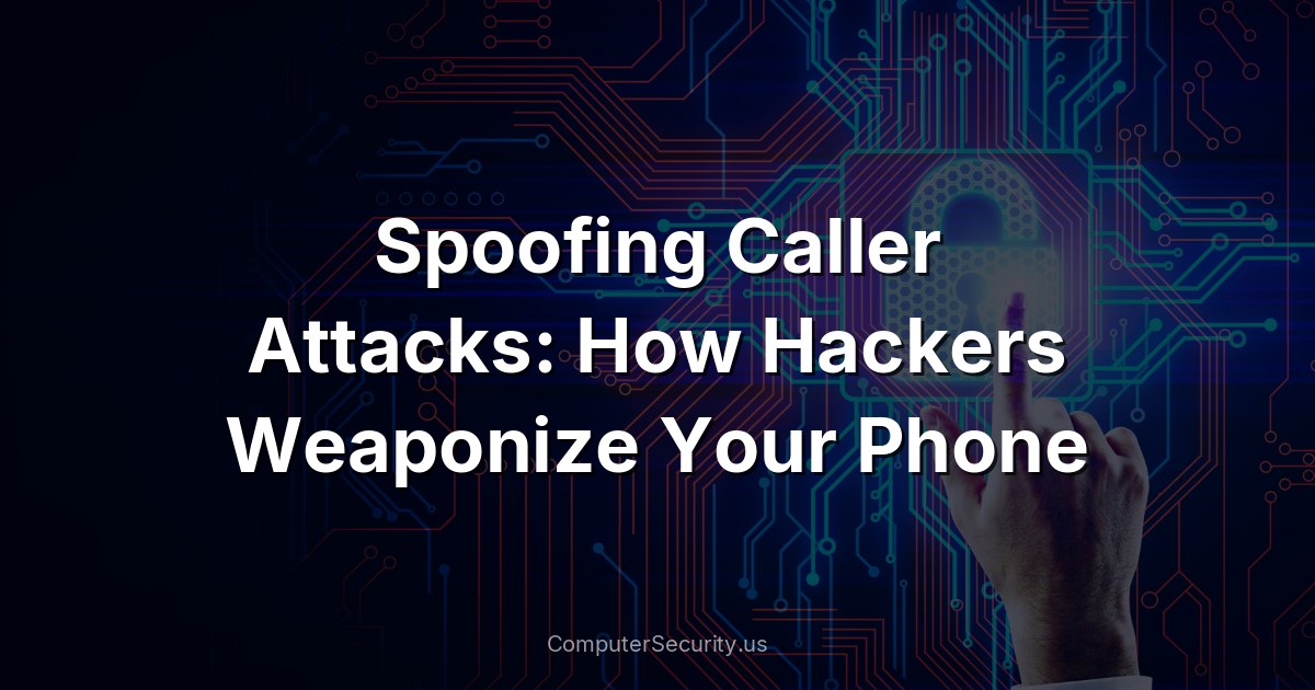 Spoofing Caller Attacks: How Hackers Weaponize Your Phone