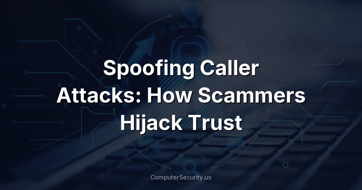 Spoofing Caller Attacks: How Scammers Hijack Trust