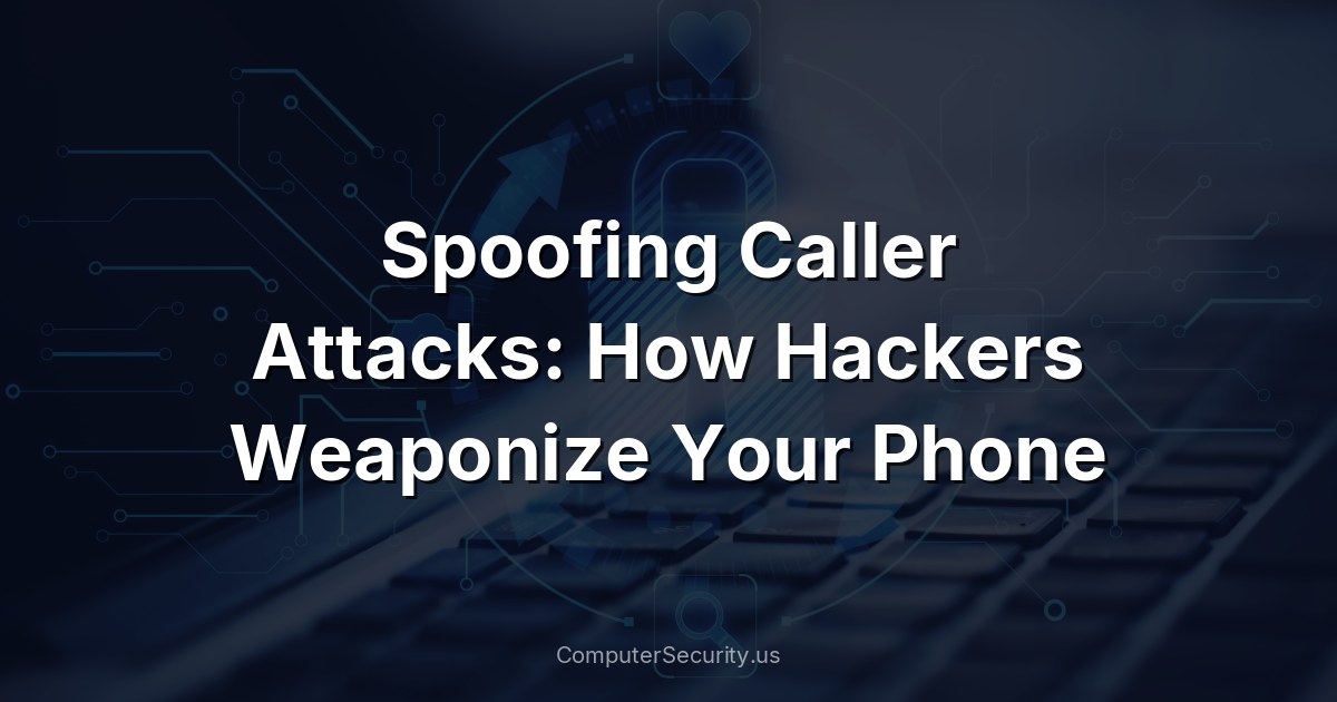 Spoofing Caller Attacks: How Hackers Weaponize Your Phone