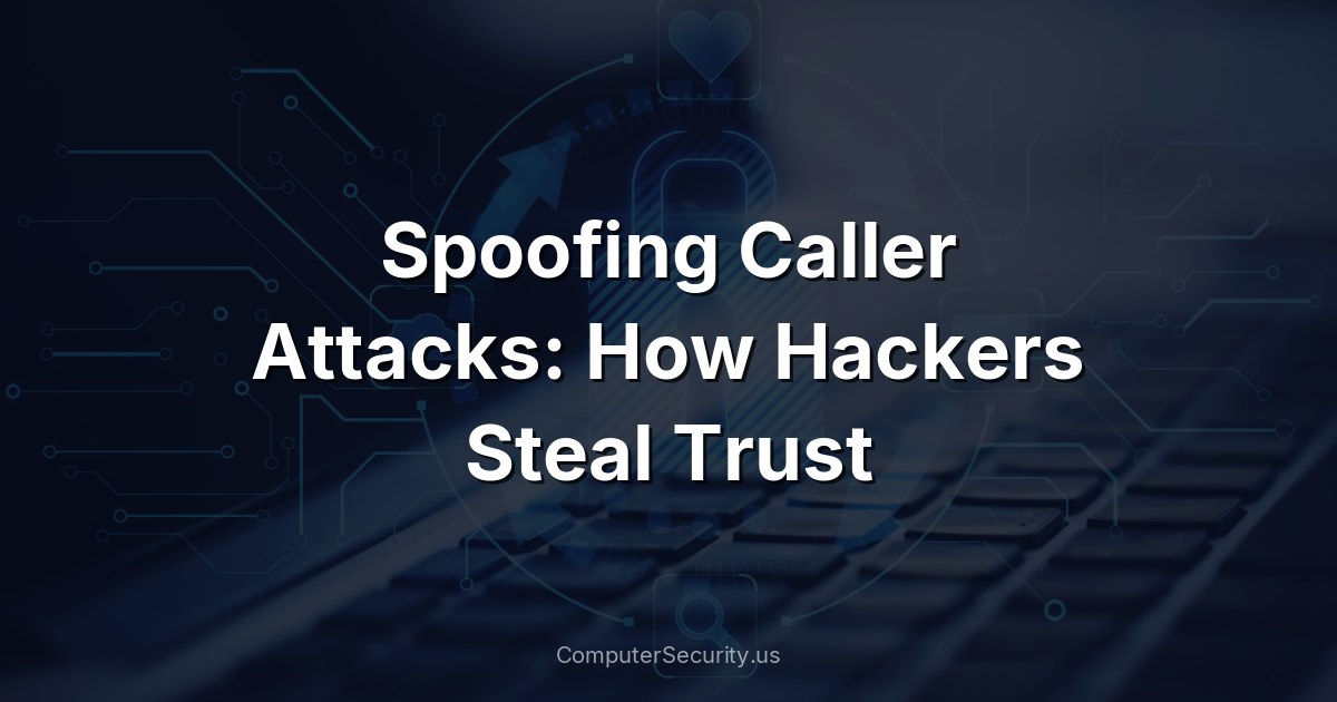 Spoofing Caller Attacks: How Hackers Steal Trust