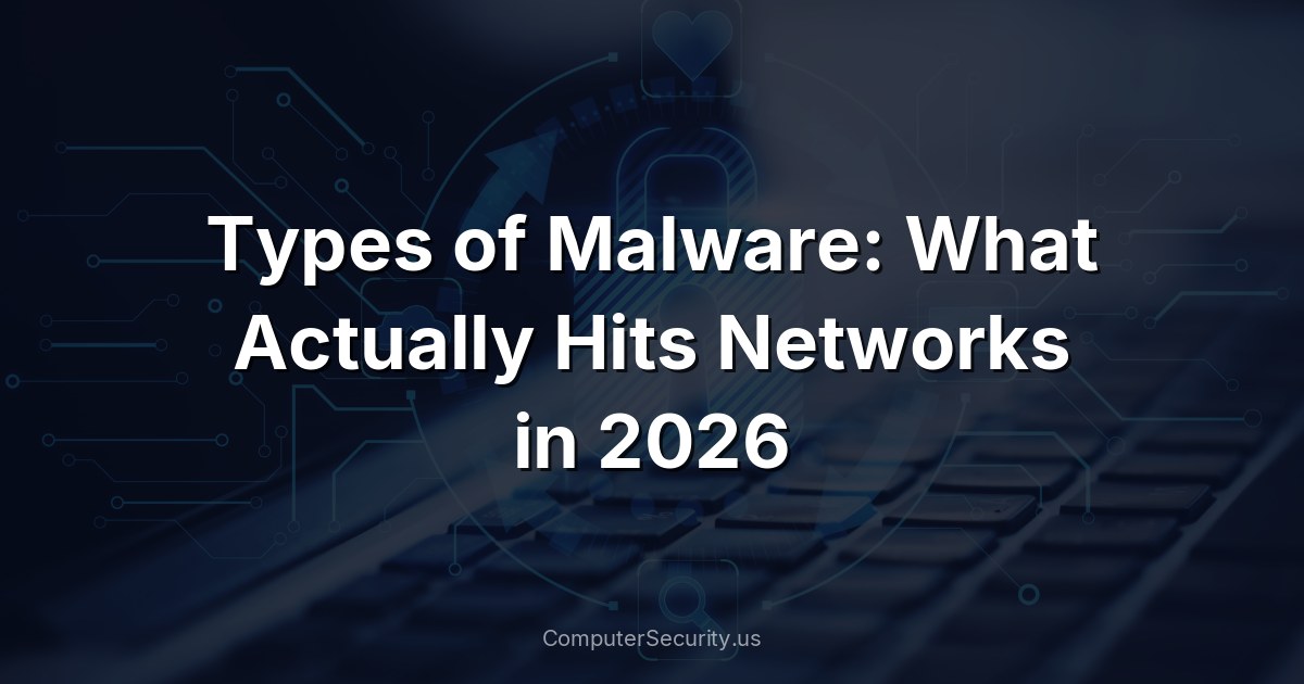 Types of Malware: What Actually Hits Networks in 2026