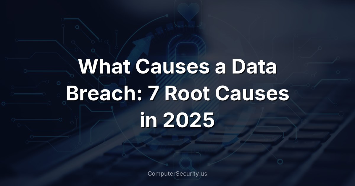 What Causes a Data Breach: 7 Root Causes in 2025