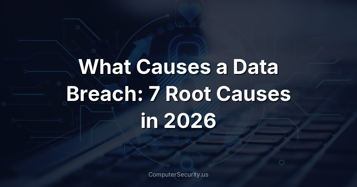 What Causes a Data Breach: 7 Root Causes in 2026