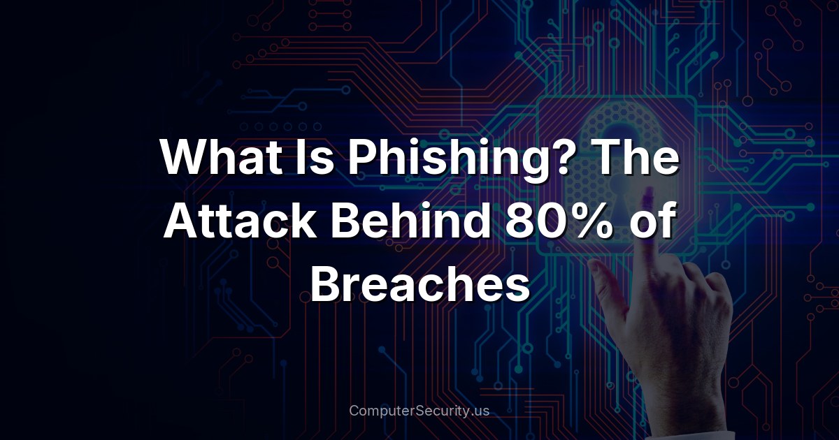 What Is Phishing? The Attack Behind 80% of Breaches