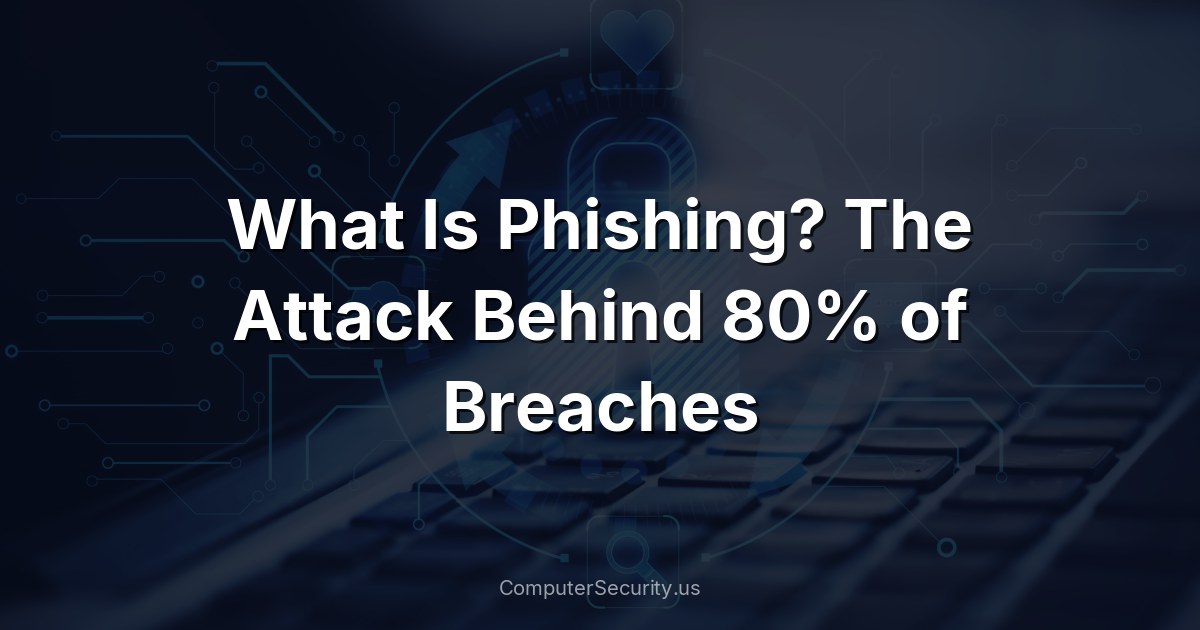 What Is Phishing? The Attack Behind 80% of Breaches